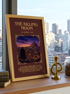 The Killing Moon Minimalist Book Poster by N.K. Jemisin – image 3