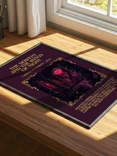 Serpent and the Wings of Night Minimalist Book Poster by C. Broadbent – image 4