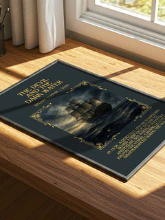 The Devil and the Dark Water Minimalist Book Poster by Stuart Turton – image 4