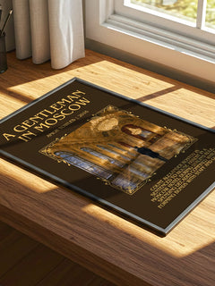 A Gentleman in Moscow Minimalist Book Poster by Amor Towles – image 4