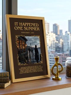 It Happened One Summer Minimalist Book Poster by Tessa Bailey – image 3