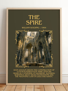The Spire Minimalist Book Poster by William Golding – image 2
