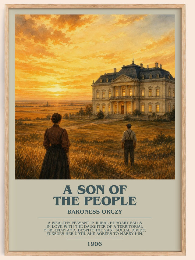 A Son Of The People Bookish Wall Art by Baroness Orczy