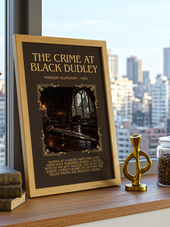 The Crime at Black Dudley Minimalist Book Poster by Margery Allingham – image 3