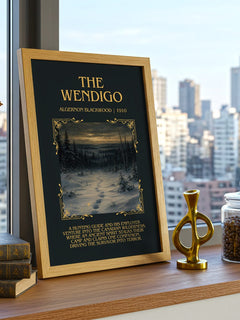The Wendigo Minimalist Book Poster by Algernon Blackwood – image 3