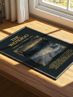 The Wendigo Minimalist Book Poster by Algernon Blackwood – image 4