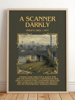 A Scanner Darkly Minimalist Book Poster by Philip K. Dick – image 2