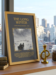 The Long Winter Minimalist Book Poster by Laura Ingalls Wilder – image 3