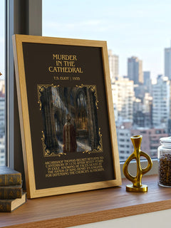 Murder in the Cathedral Minimalist Book Poster by T.S. Eliot – image 3