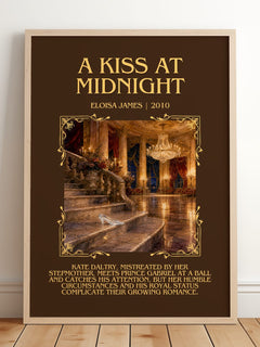 A Kiss at Midnight Minimalist Book Poster by Eloisa James – image 2