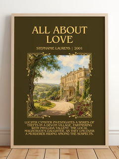 All About Love Minimalist Book Poster by Stephanie Laurens – image 2
