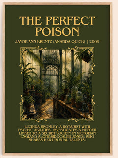 Perfect Poison Minimalist Book Poster by J. Quick) – image 1