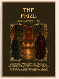 The Prize Minimalist Book Poster by Julie Garwood – image 1