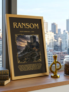Ransom Minimalist Book Poster by Julie Garwood – image 3