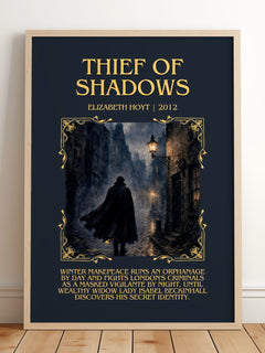 Thief of Shadows Minimalist Book Poster by Elizabeth Hoyt – image 2