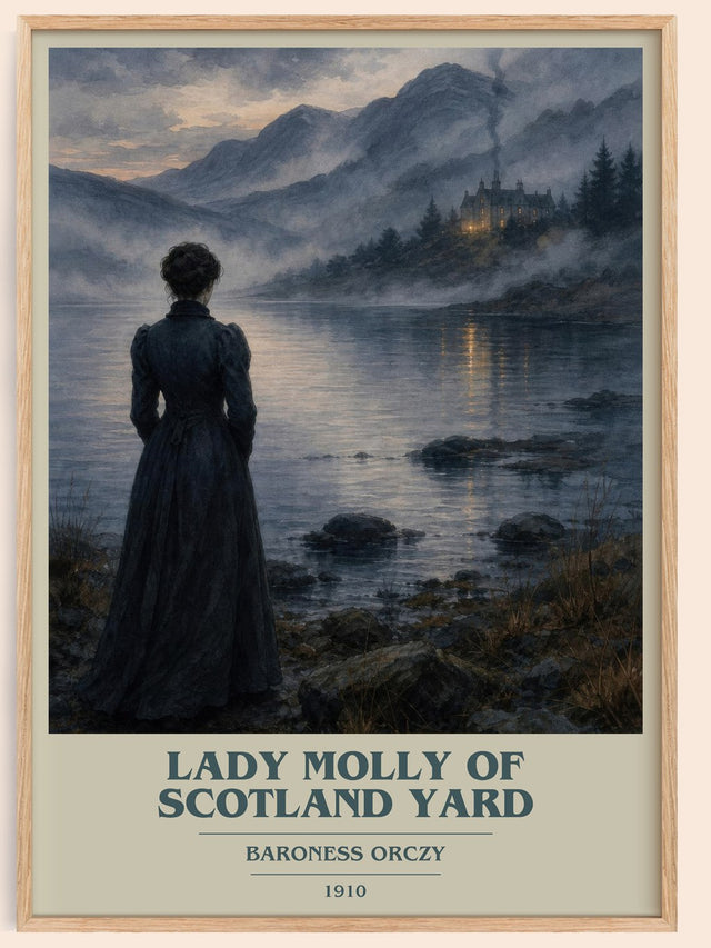 Lady Molly Of Scotland Yard Book Cover Poster by Baroness Orczy