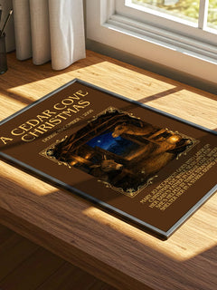 A Cedar Cove Christmas Minimalist Book Poster by Debbie Macomber – image 4