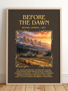 Before the Dawn Minimalist Book Poster by Beverly Jenkins – image 2