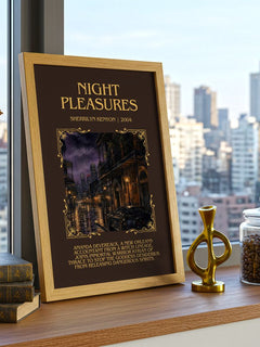 Night Pleasures Minimalist Book Poster by Sherrilyn Kenyon – image 3