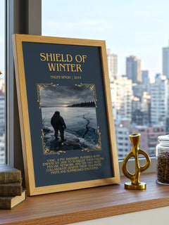 Shield of Winter Minimalist Book Poster by Nalini Singh – image 3