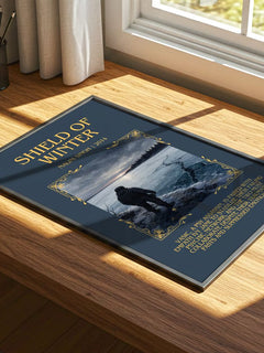 Shield of Winter Minimalist Book Poster by Nalini Singh – image 4