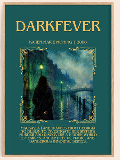 Darkfever Minimalist Book Poster by Karen Marie Moning – image 1