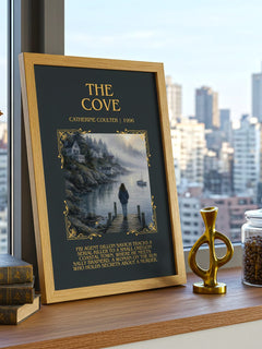 The Cove Minimalist Book Poster by Catherine Coulter – image 3