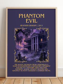 Phantom Evil Minimalist Book Poster by Heather Graham – image 2