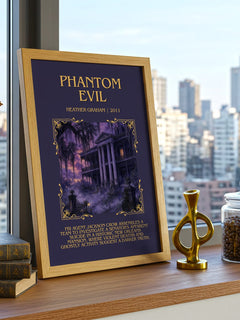 Phantom Evil Minimalist Book Poster by Heather Graham – image 3