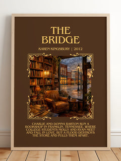 The Bridge Minimalist Book Poster by Karen Kingsbury – image 2