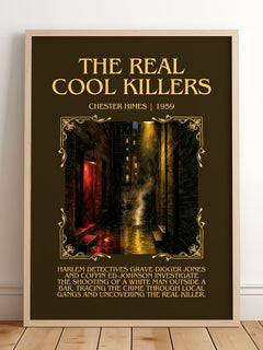 The Real Cool Killers Minimalist Book Poster by Chester Himes – image 2