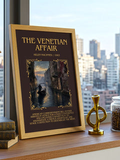 The Venetian Affair Minimalist Book Poster by Helen MacInnes – image 3