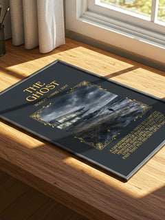 The Ghost Minimalist Book Poster by Robert Harris – image 4