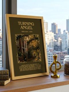 Turning Angel Minimalist Book Poster by Greg Iles – image 3