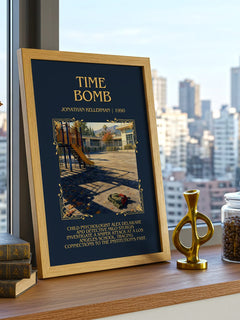 Time Bomb Minimalist Book Poster by Jonathan Kellerman – image 3