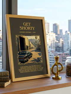 Get Shorty Minimalist Book Poster by Elmore Leonard – image 3