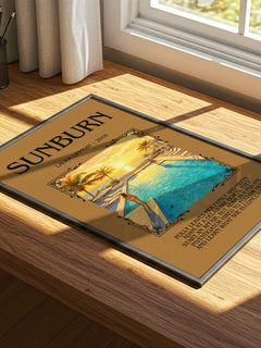 Sunburn Minimalist Book Poster by Laura Lippman – image 4