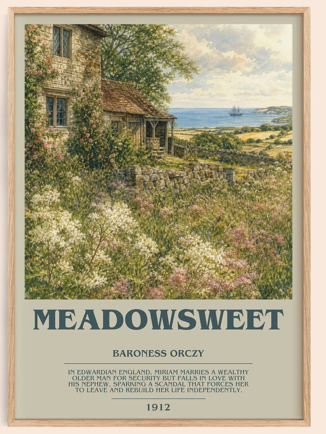 Meadowsweet Bookish Wall Art by Baroness Orczy