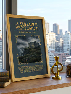 A Suitable Vengeance Minimalist Book Poster by Elizabeth George – image 3