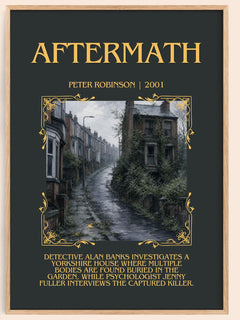 Aftermath Minimalist Book Poster by Peter Robinson – image 1