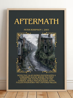 Aftermath Minimalist Book Poster by Peter Robinson – image 2