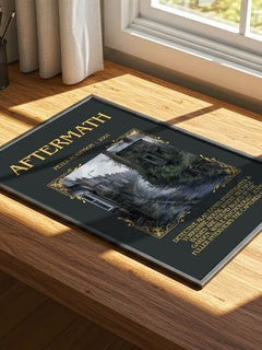 Aftermath Minimalist Book Poster by Peter Robinson – image 4
