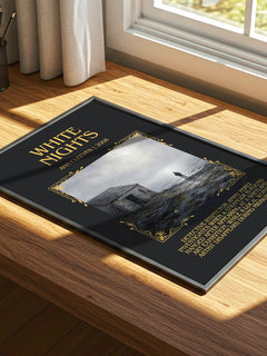 White Nights Minimalist Book Poster by Ann Cleeves – image 4
