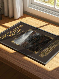 The Cruelest Month Minimalist Book Poster by Louise Penny – image 4