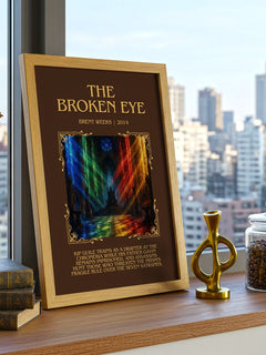 The Broken Eye Minimalist Book Poster by Brent Weeks – image 3