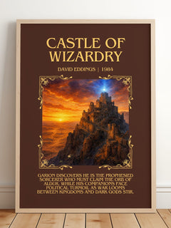 Castle of Wizardry Minimalist Book Poster by David Eddings – image 2