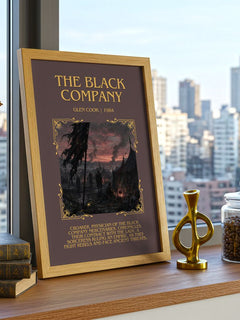 The Black Company Minimalist Book Poster by Glen Cook – image 3