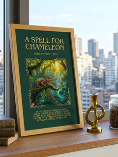 A Spell for Chameleon Minimalist Book Poster by Piers Anthony – image 3