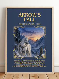 Arrow's Fall Minimalist Book Poster by Mercedes Lackey – image 2