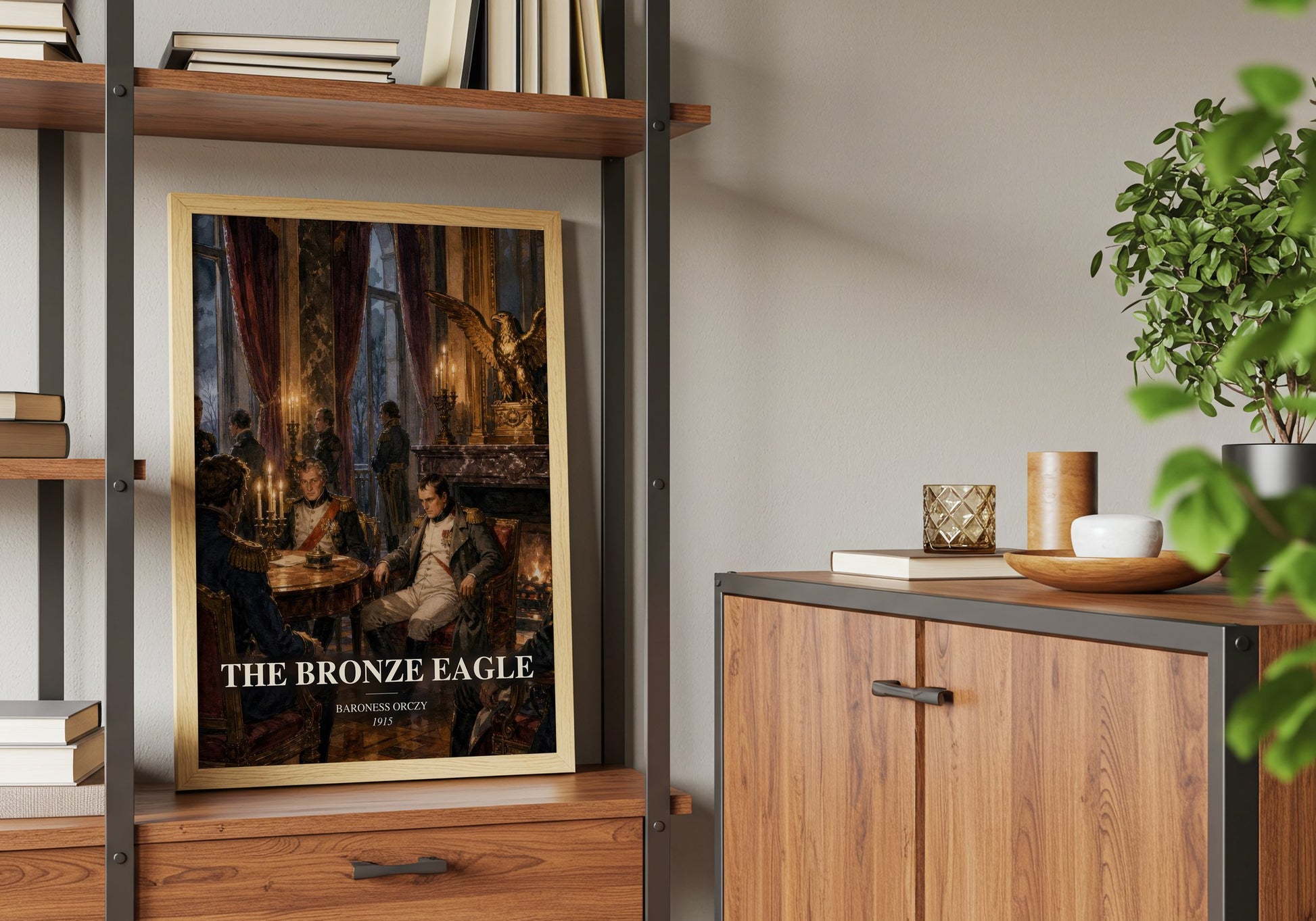 The Bronze Eagle book watercolour illustration paper finish options – matte satin gloss